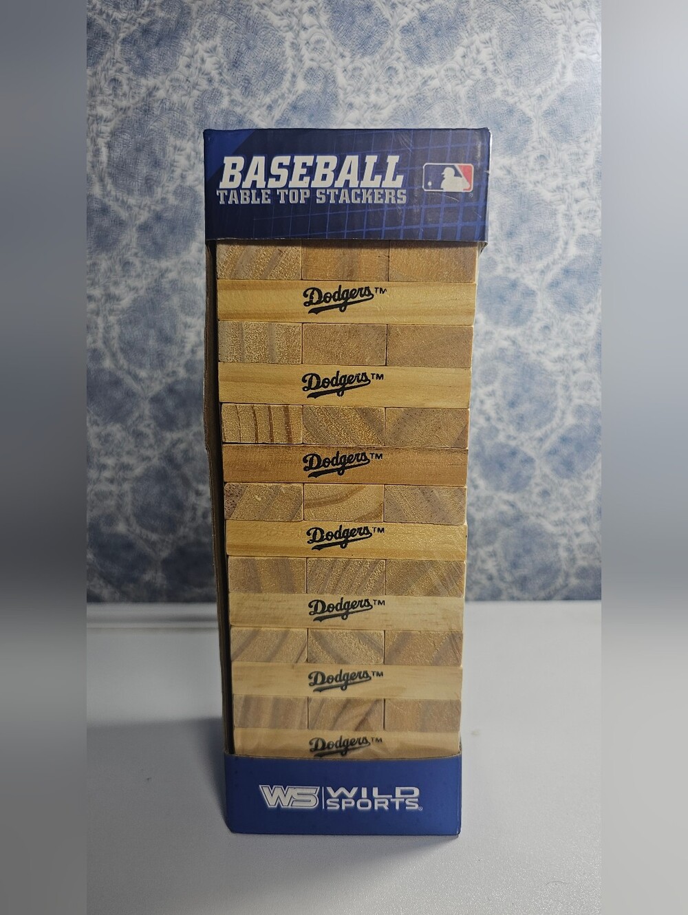 MLB LA Dodgers Wild Sports Table Top Stacker Game Official MLB Merch Brand New